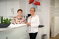 Anmeldung & Empfang